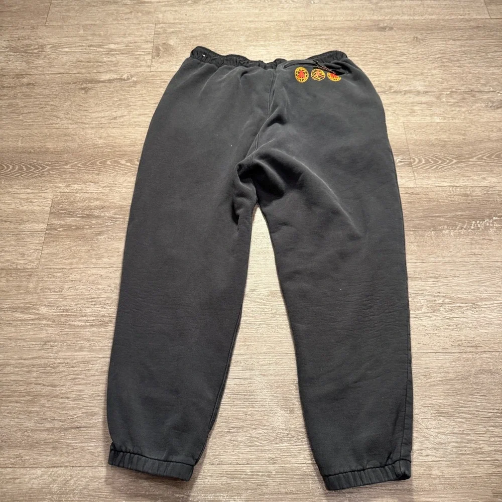 Jordan Fleece Joggers Men XL Black Cotton Mountainside Mind Over Matter 31x27